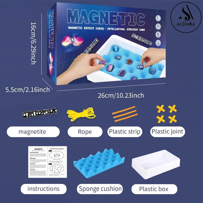 Magnetic Chess Piece – jautra magnētu stratēģijas spēle