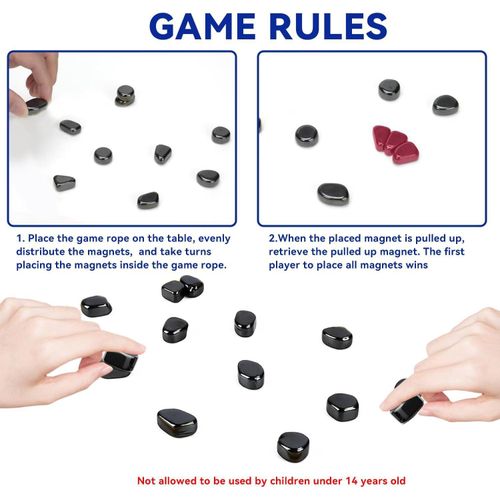 Mini stratēģijas spēle Magnētiskie šaha akmeņi