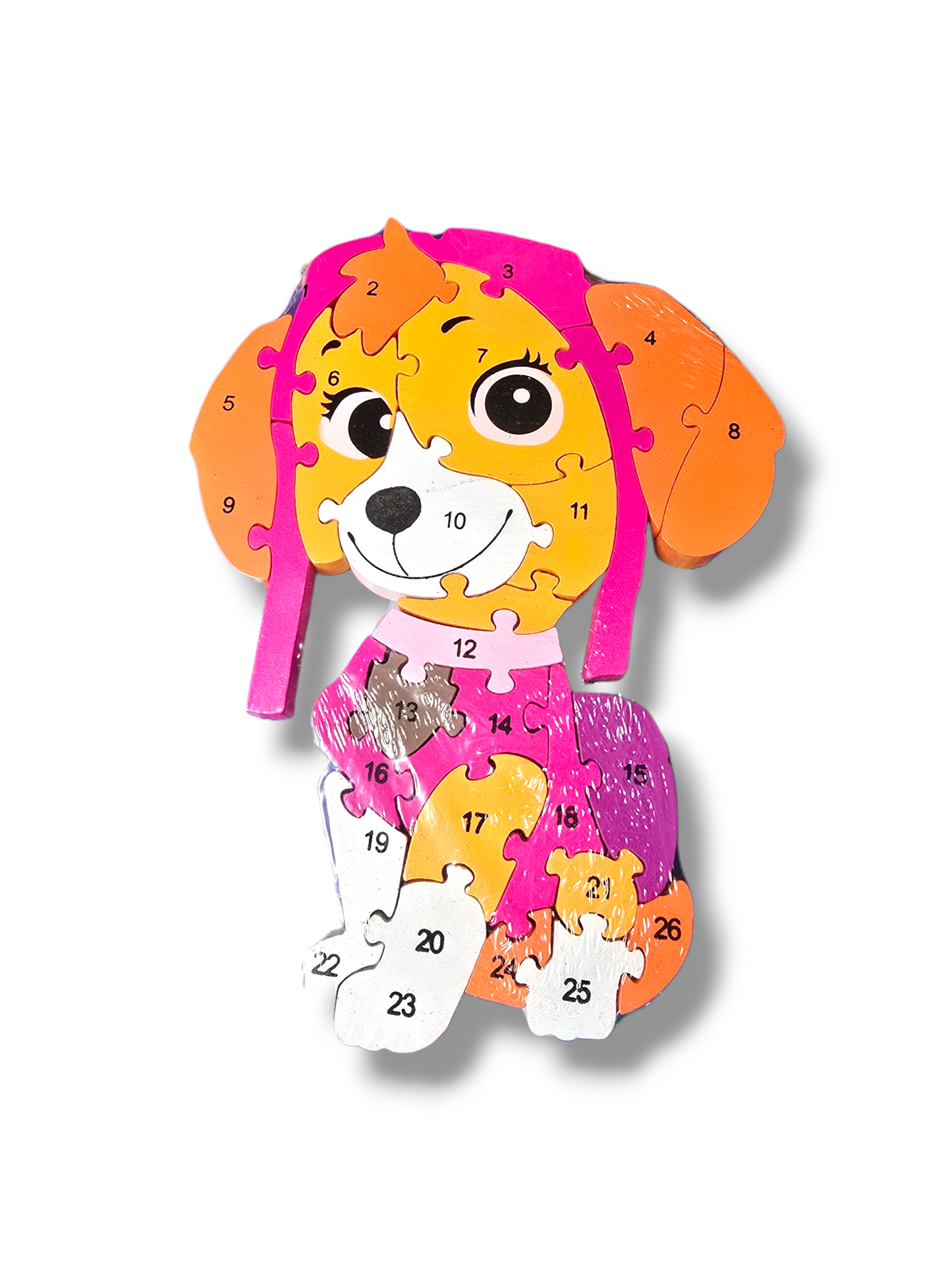 Ciparu, burtu puzle 3D, Skaja