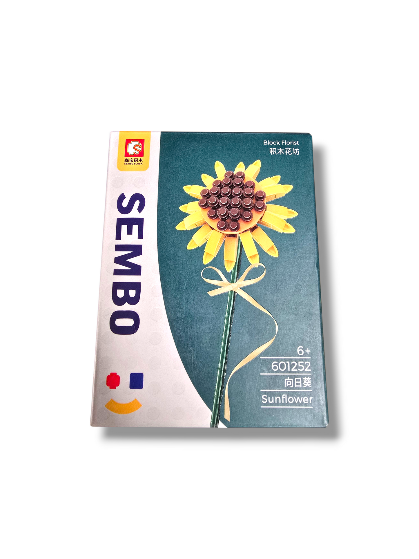 Saulespuķe konstruktors(lego anologs), bojāts iepakojums