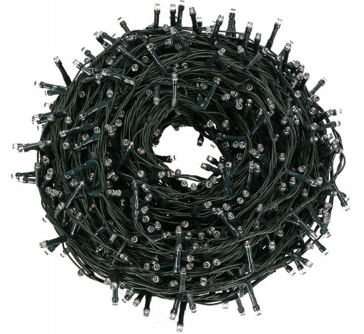 Ziemassvētku virtene 500 LED, 38m, Krāsainas