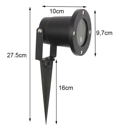 Lāzerprojektors mājai - ziemassvētku gaismas projektors ar pulti