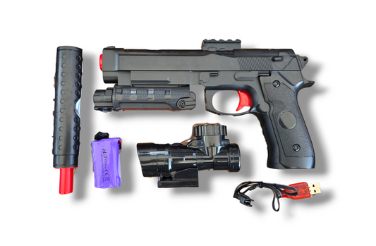 Gēla bumbiņu pistole M92, Melna