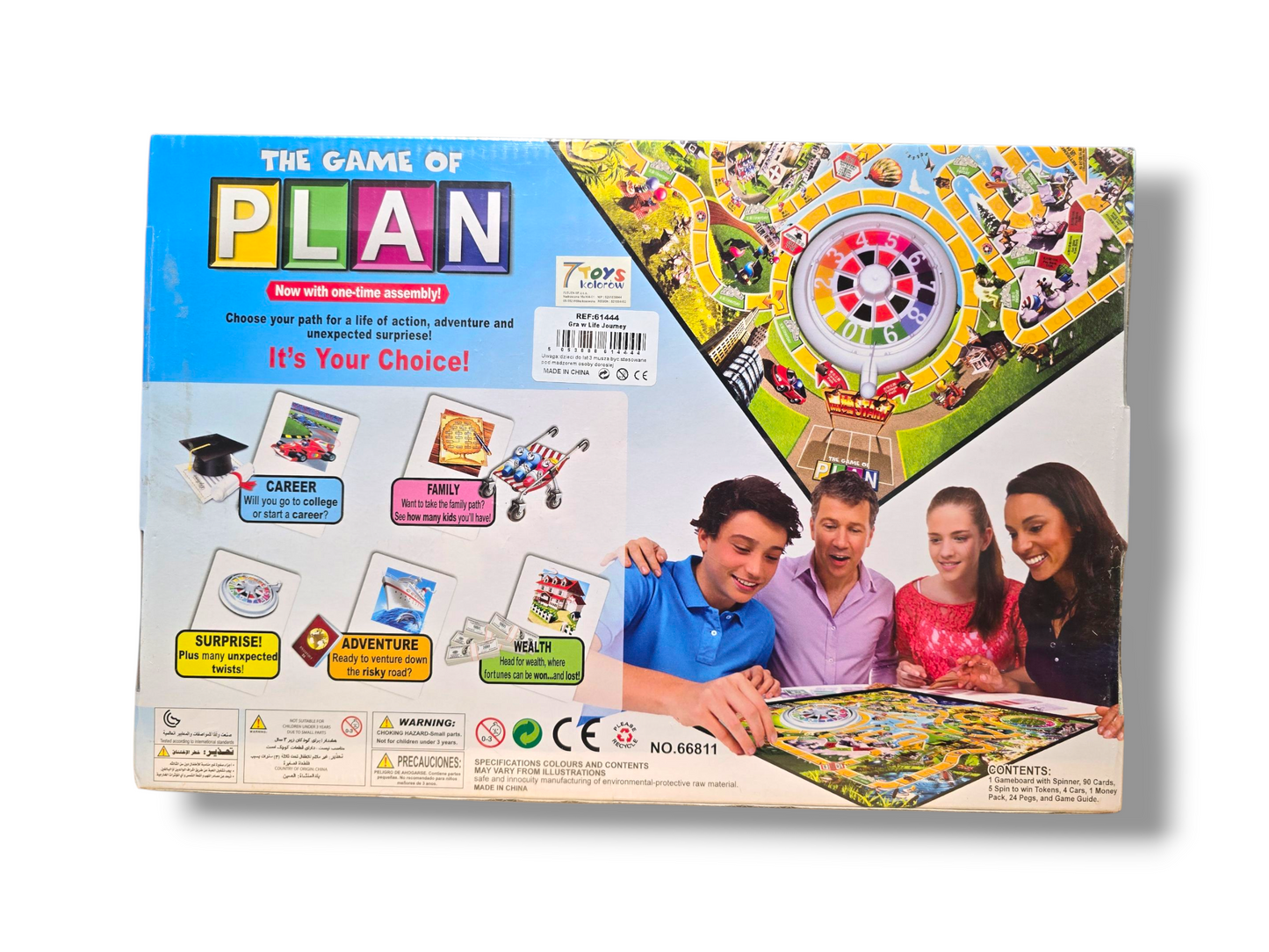 Galda spēle "The game of plan"