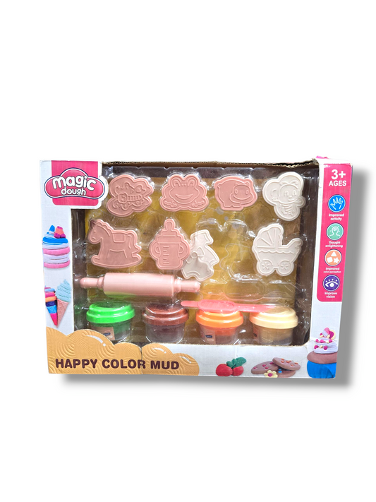 Plastilīna cepumu veidošanas figūras (Bojāts iepakojums)