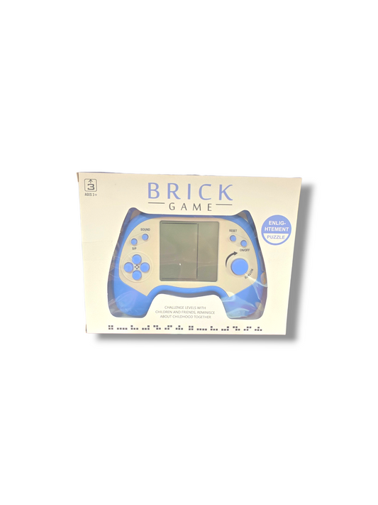 Brick game spēļu konsole zilā krāsā
