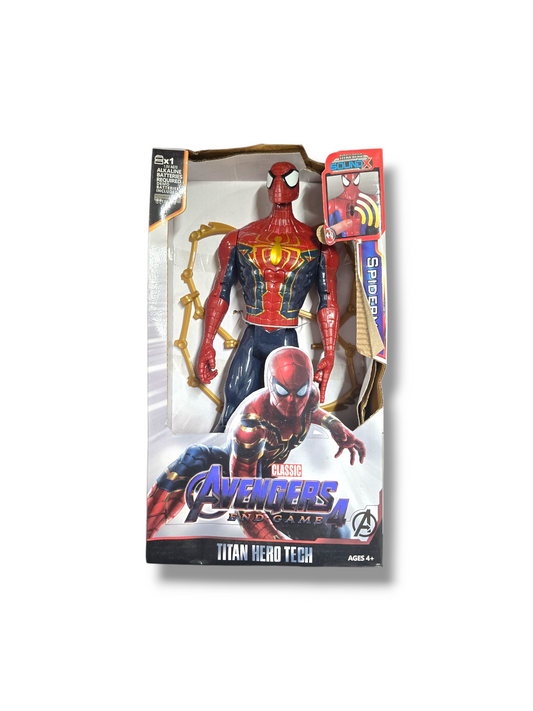 Figūriņa Avengers Spiderman ar skaņām, 28 cm(Bojāts iepakojums)