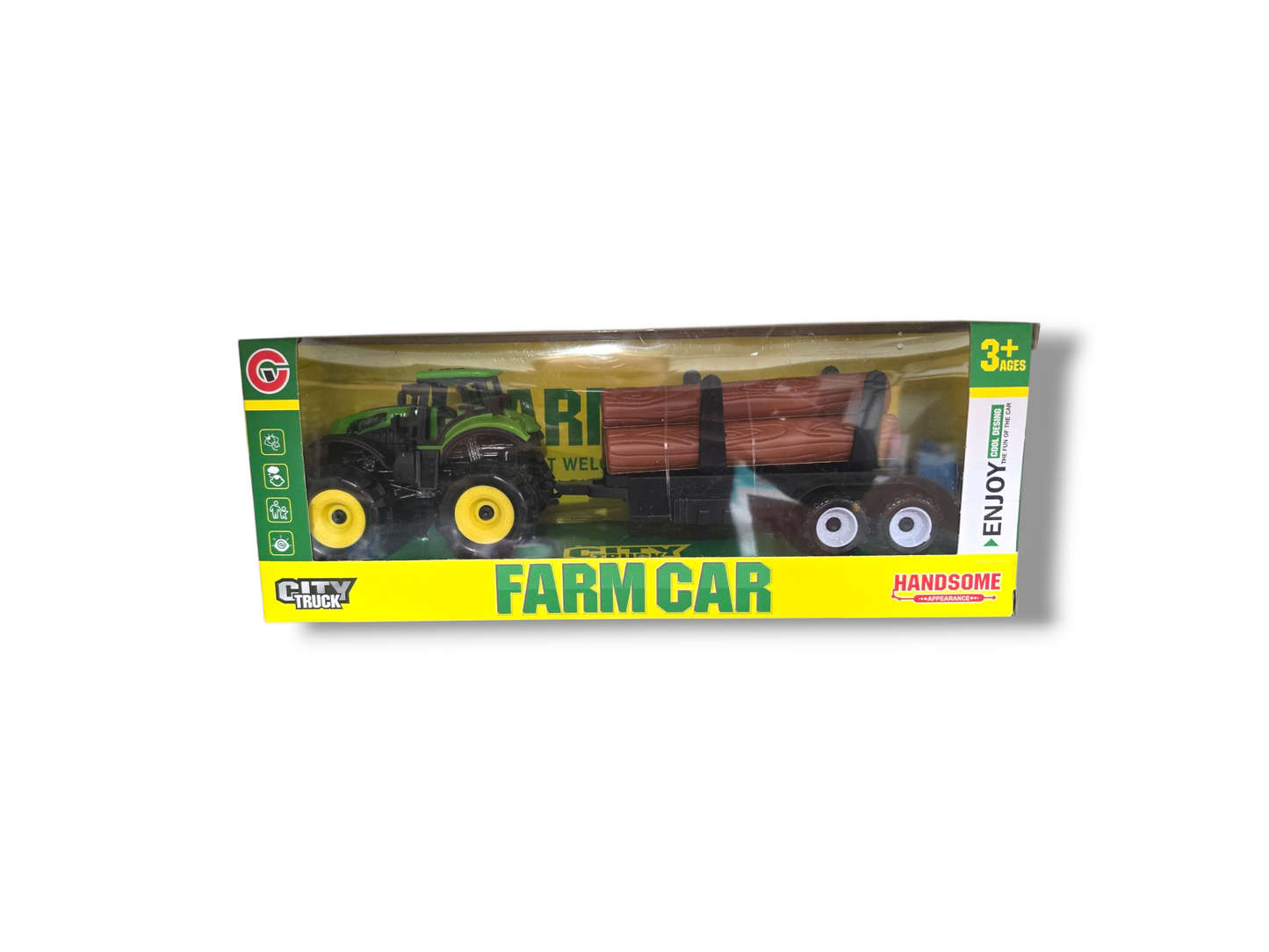 Traktors ar piekabi