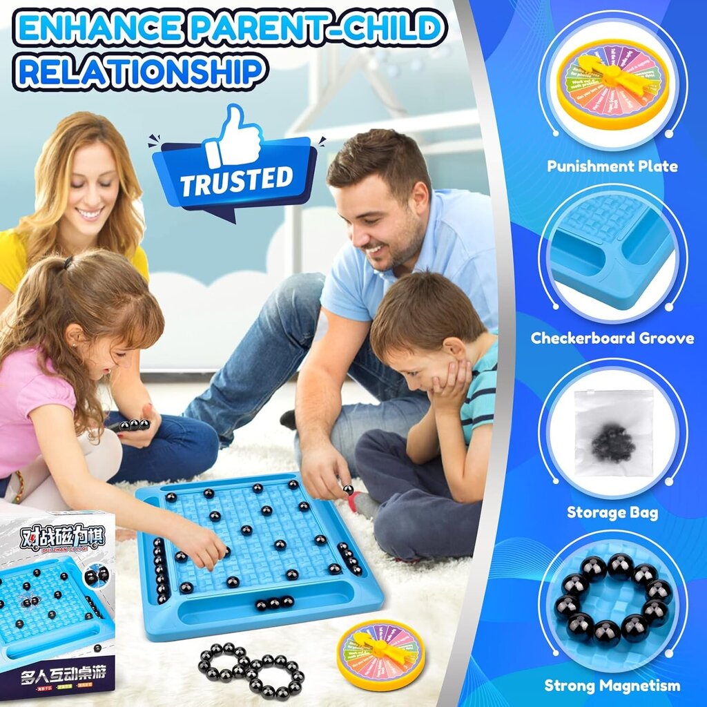 Magnetic Battle Chess – aizraujoša magnētiskā stratēģijas spēle visai ģimenei