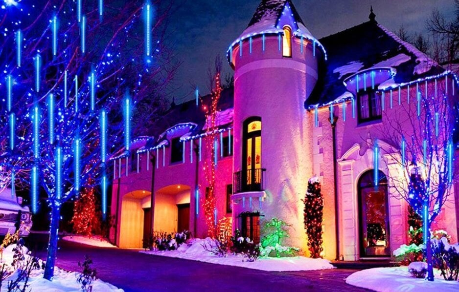 Lāstekas Meteor lietus 50cm, 4.1m zil.