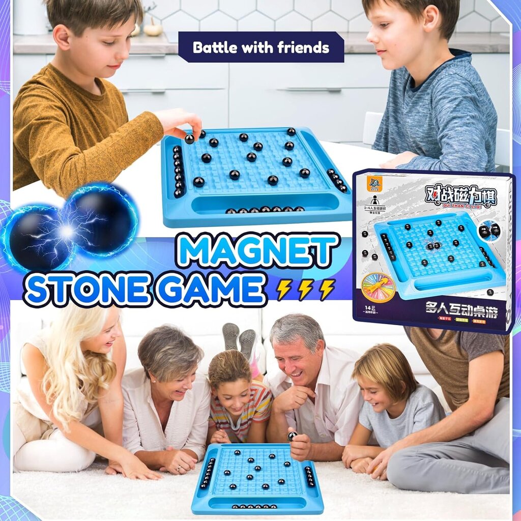 Magnetic Battle Chess – aizraujoša magnētiskā stratēģijas spēle visai ģimenei