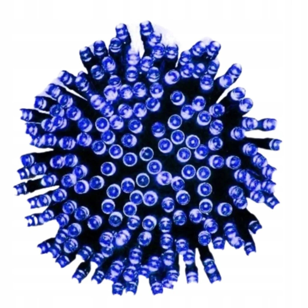 Ziemassvētku virtene 300 LED, 22m, zila