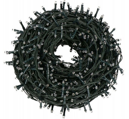 Ziemassvētku virtene 500 LED, 38m, Krāsainas