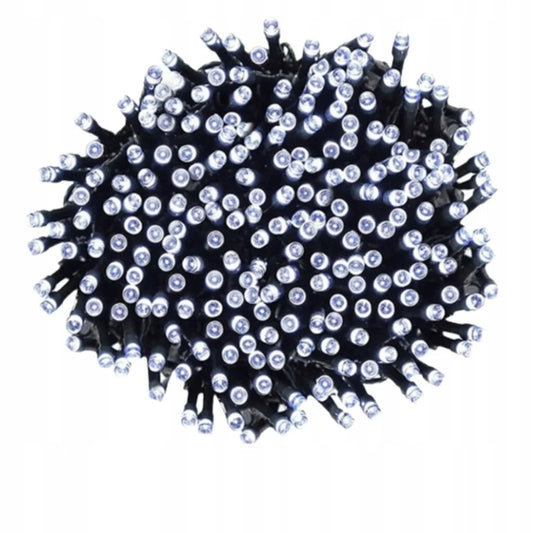 Ziemassvētku virtene 500 LED iekštelpu, 38m, auksti balta